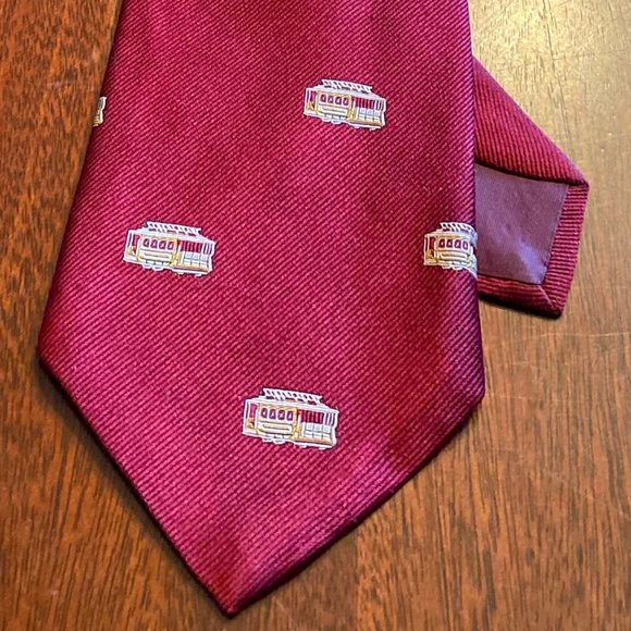 Cable Car Clothiers Robert Kirk Ltd. Cable Car Necktie - Picture 1 of 8